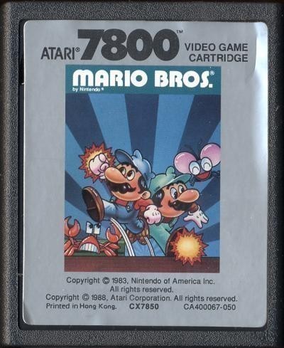 Atari 7800   Mario Bros. (Modul) (gebraucht)  